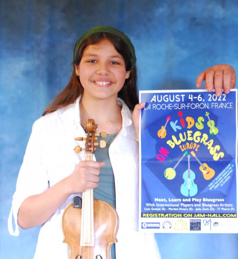 Célestine, first to register!